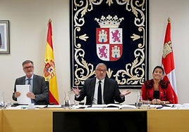Reunión de la Junta de Portavoces de las Cortes.
