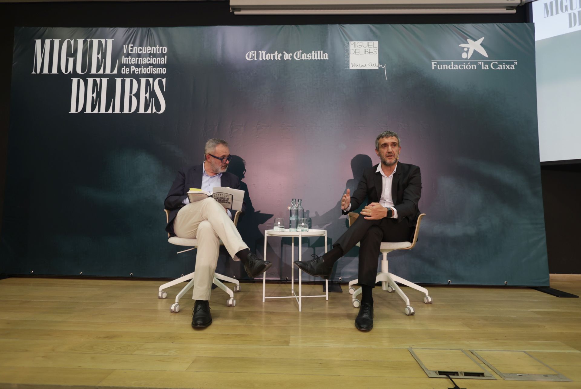 Las imágenes del V Encuentro de Periodismo Miguel Delibes