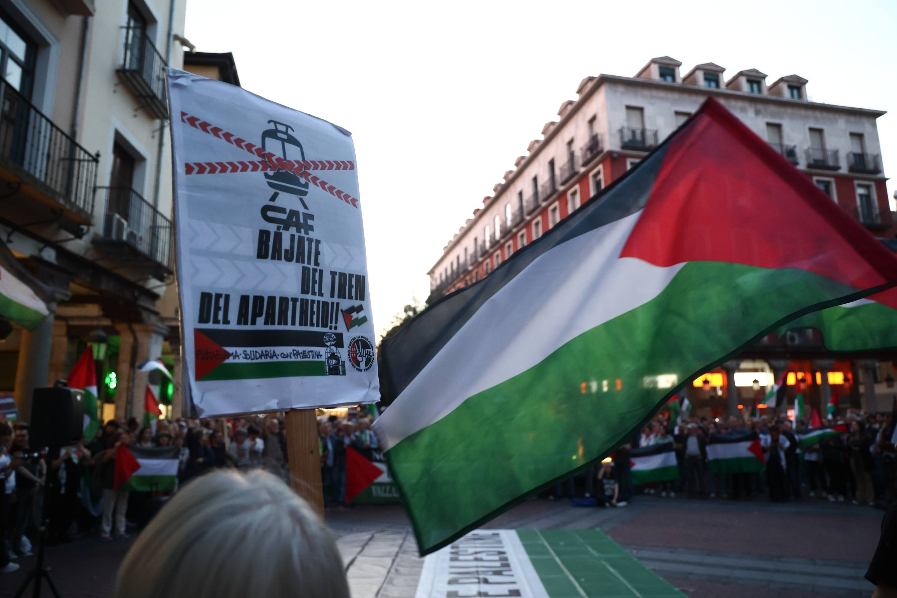 Nueva concentración en Fuente Dorada para reclamar el fin del «genocidio» en Palestina