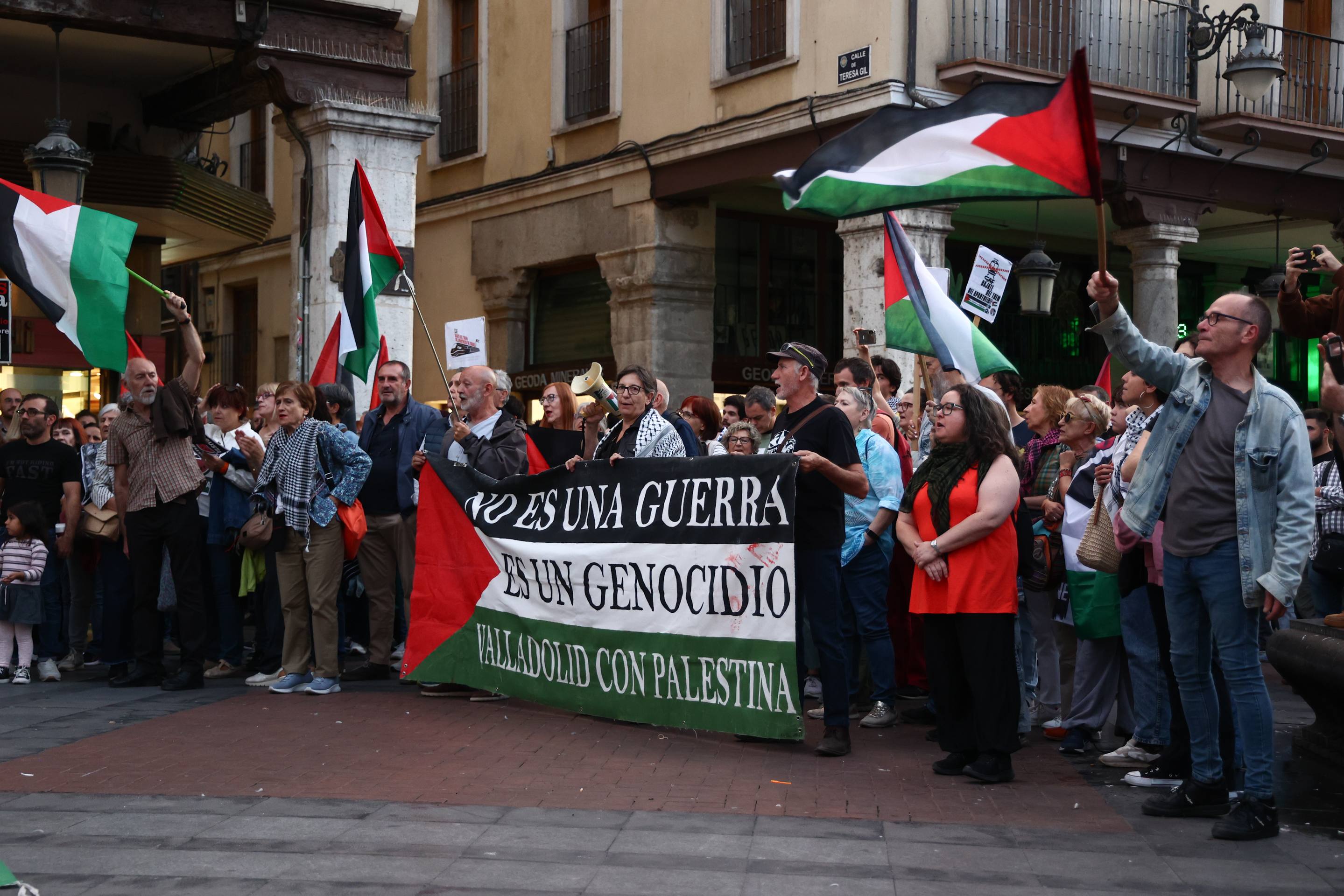 Nueva concentración en Fuente Dorada para reclamar el fin del «genocidio» en Palestina