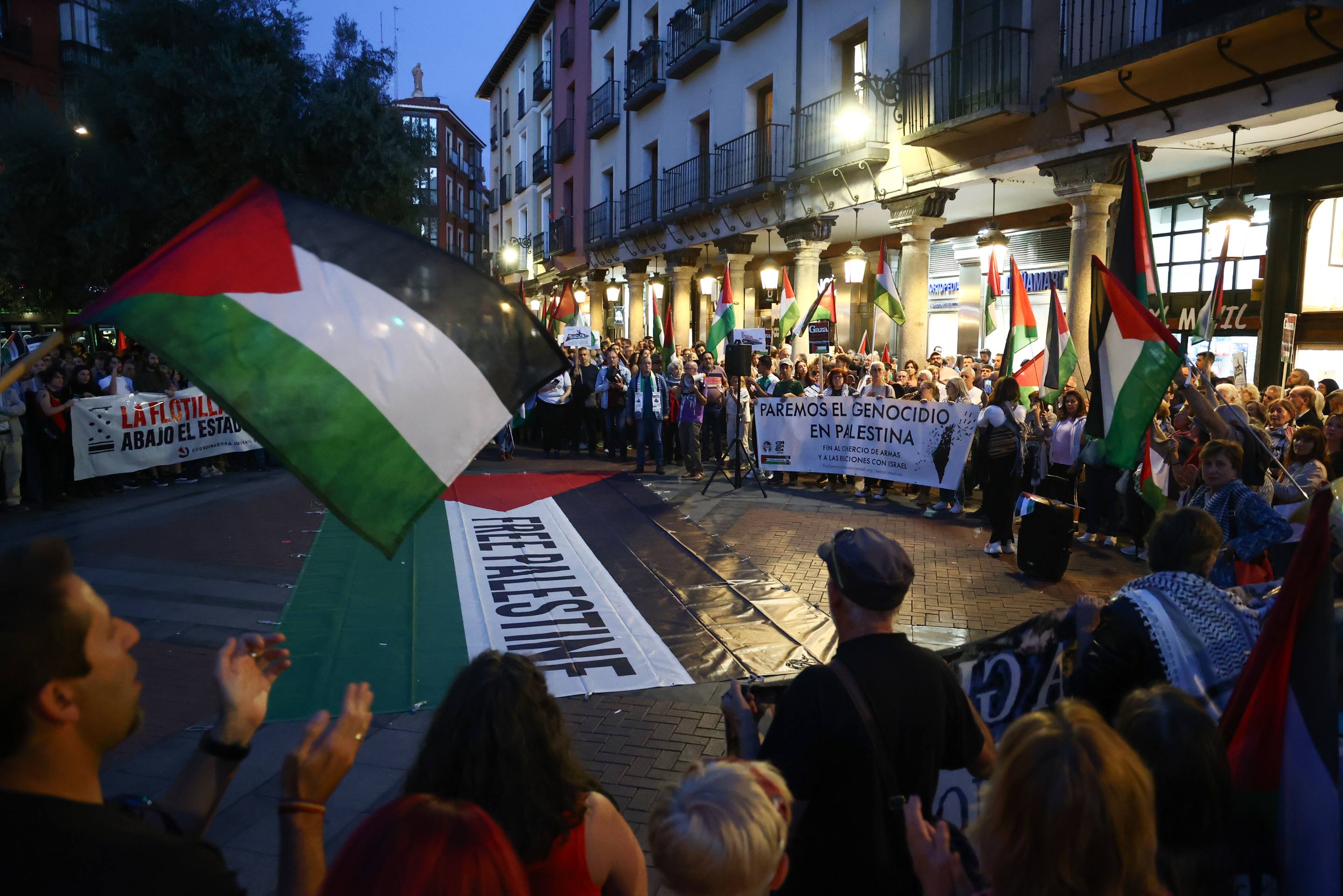 Nueva concentración en Fuente Dorada para reclamar el fin del «genocidio» en Palestina