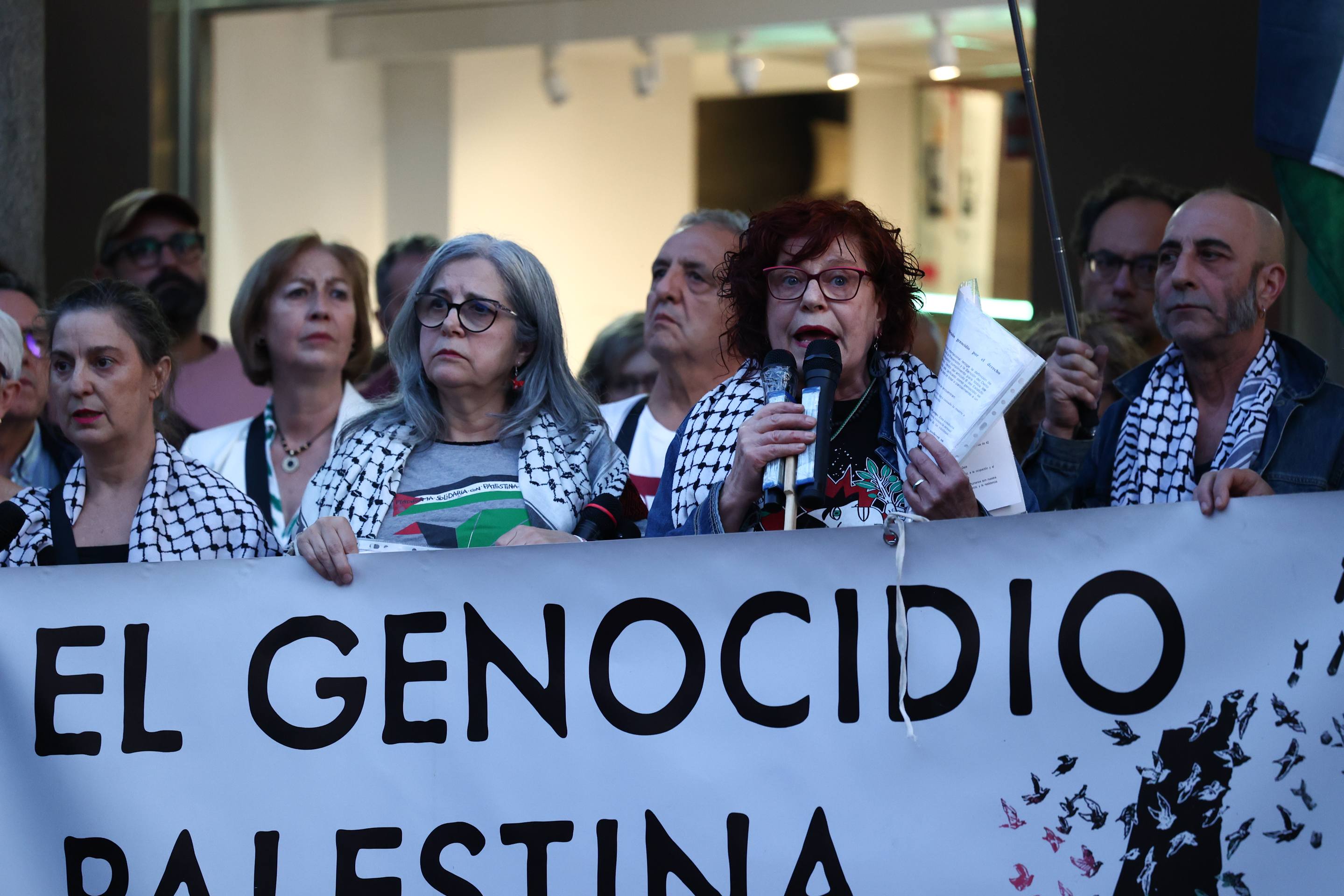 Nueva concentración en Fuente Dorada para reclamar el fin del «genocidio» en Palestina