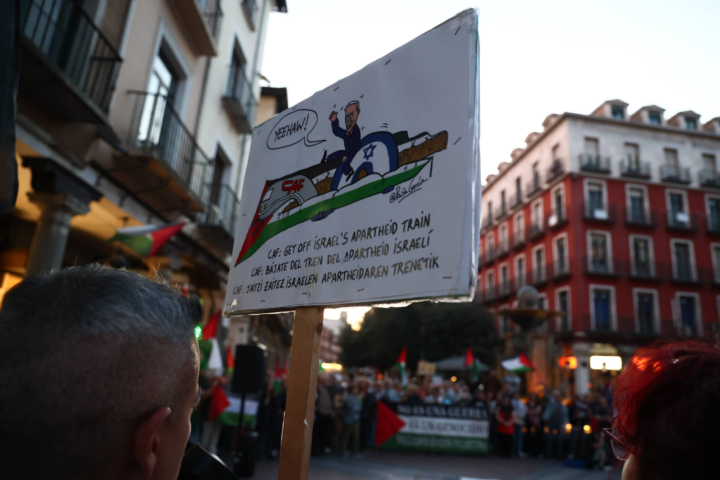 Nueva concentración en Fuente Dorada para reclamar el fin del «genocidio» en Palestina