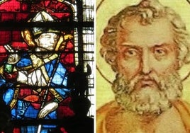 San Evodio de Rouen y San Félix de Como.