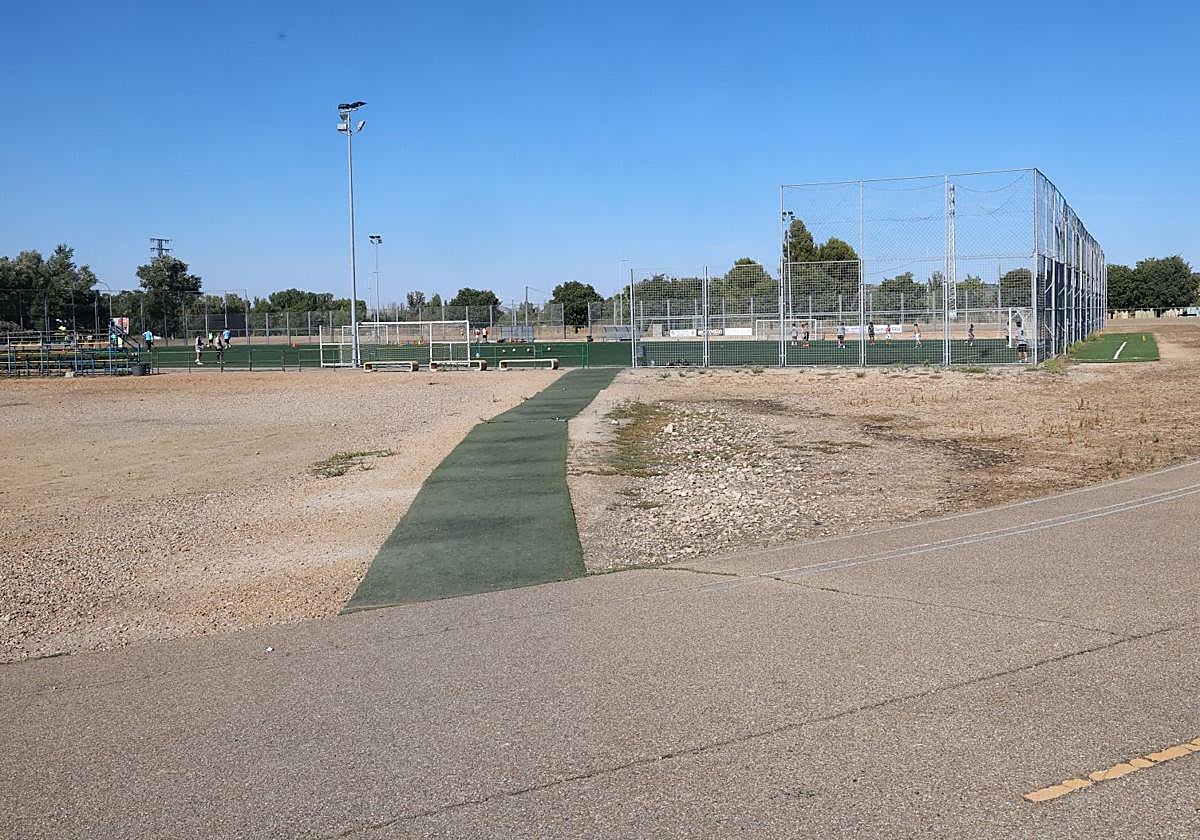 Terrenos de Pan y Guindas en los que se construirá la ciudad deportiva.