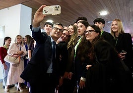 El ministro Bolaños clausuró un foro de Jusitica en León.