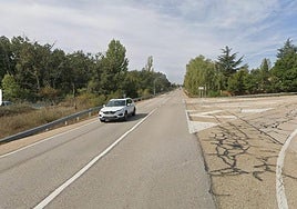 Nacional N-234, en cuyas inmediaciones se ha producido la detención.