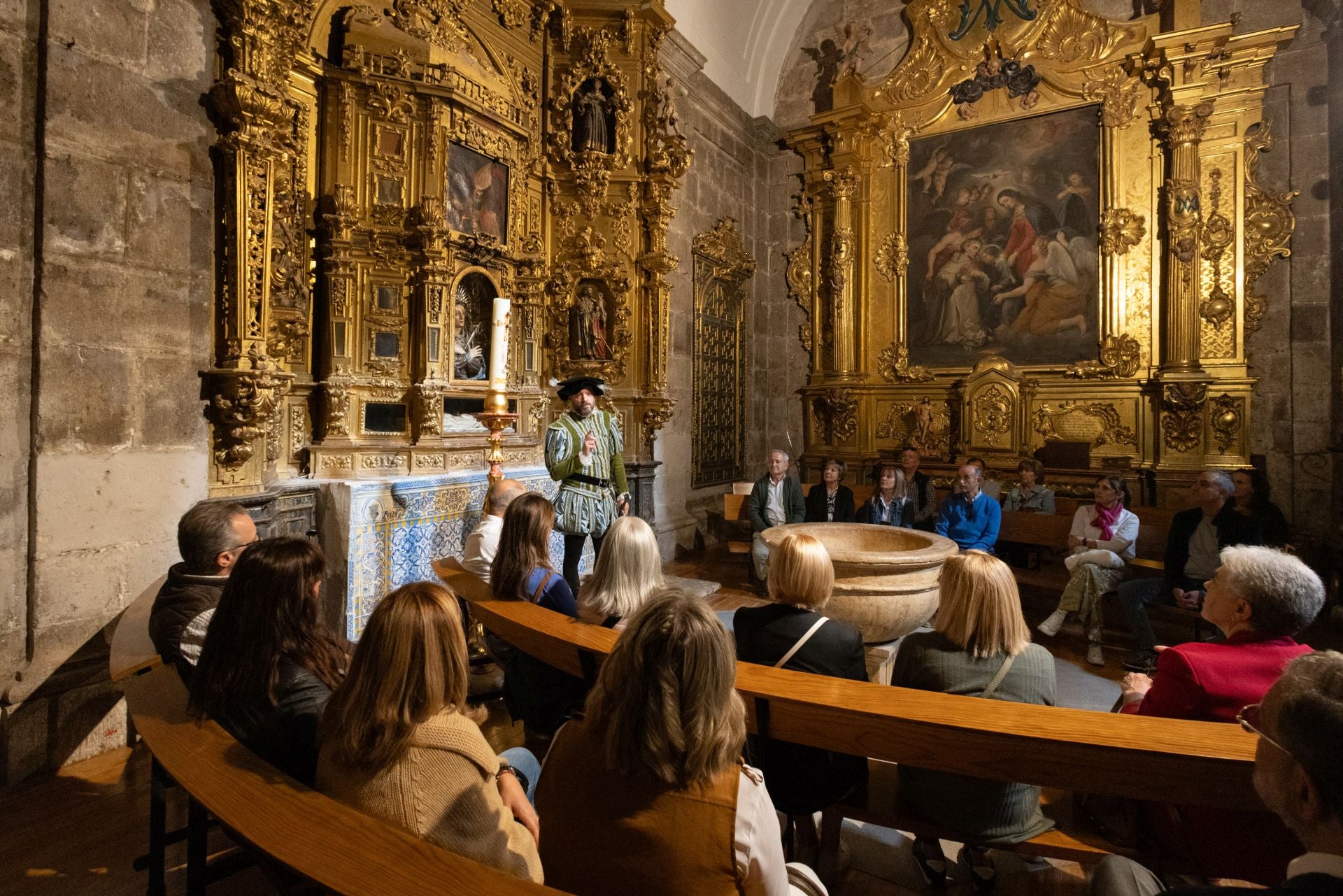 Las imágenes de la ruta teatralizada de la Controversia de Valladolid