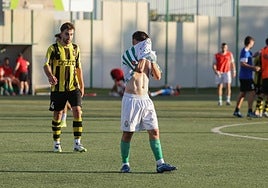 Desolaciòn en las filas del Betis tras la derrota sufrida en Canterac ante el Getxo