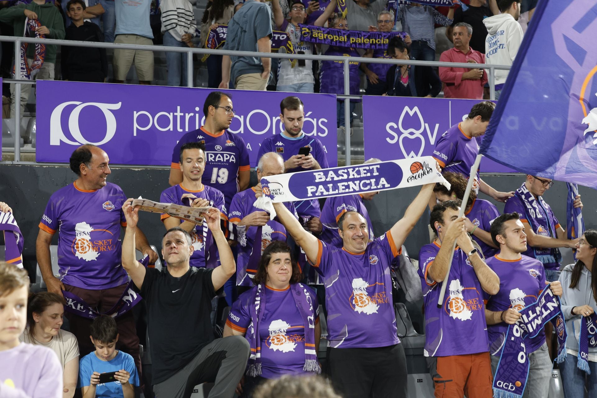 Búscate en las gradas del Súper Agropal Palencia-Cartagena