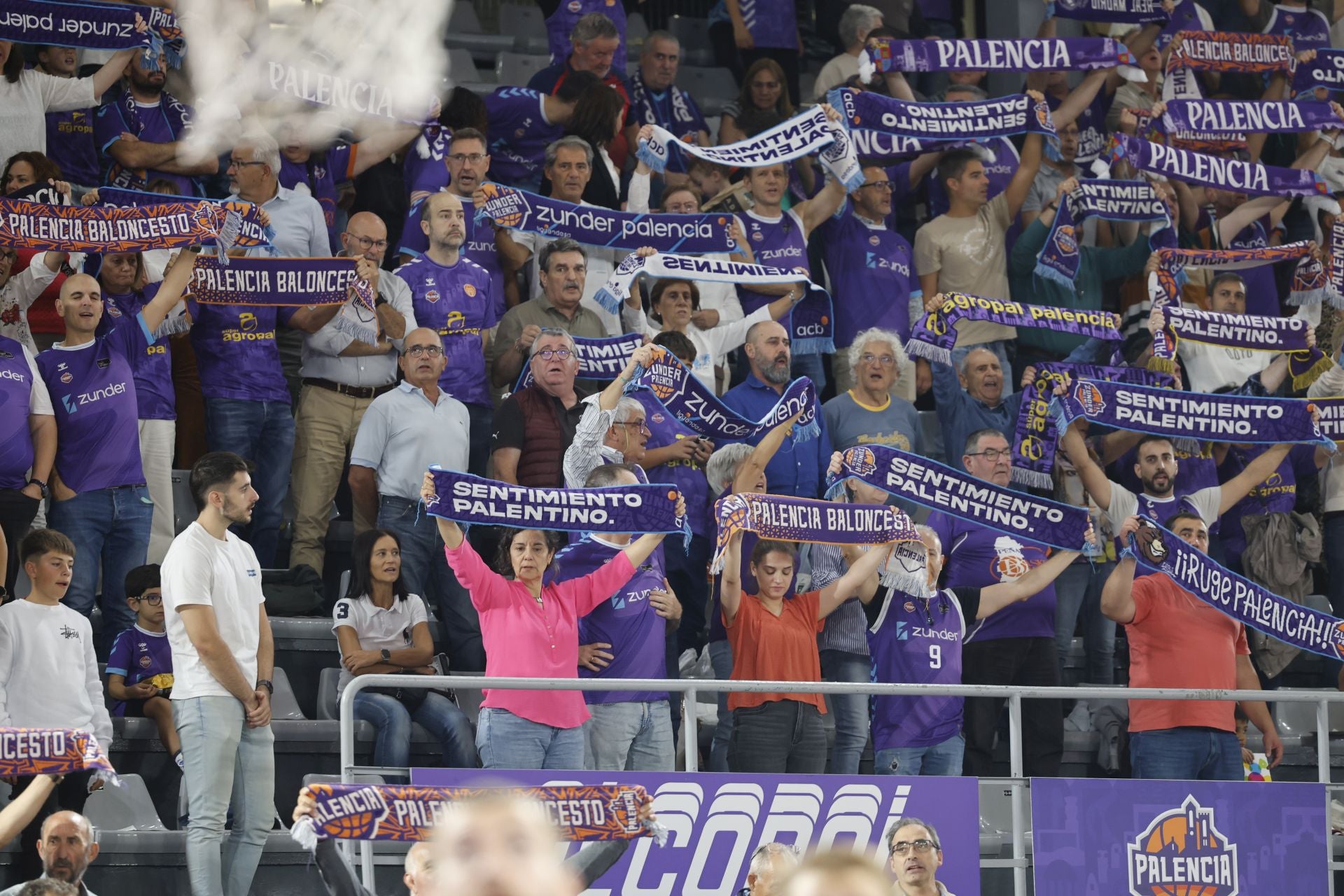 Búscate en las gradas del Súper Agropal Palencia-Cartagena