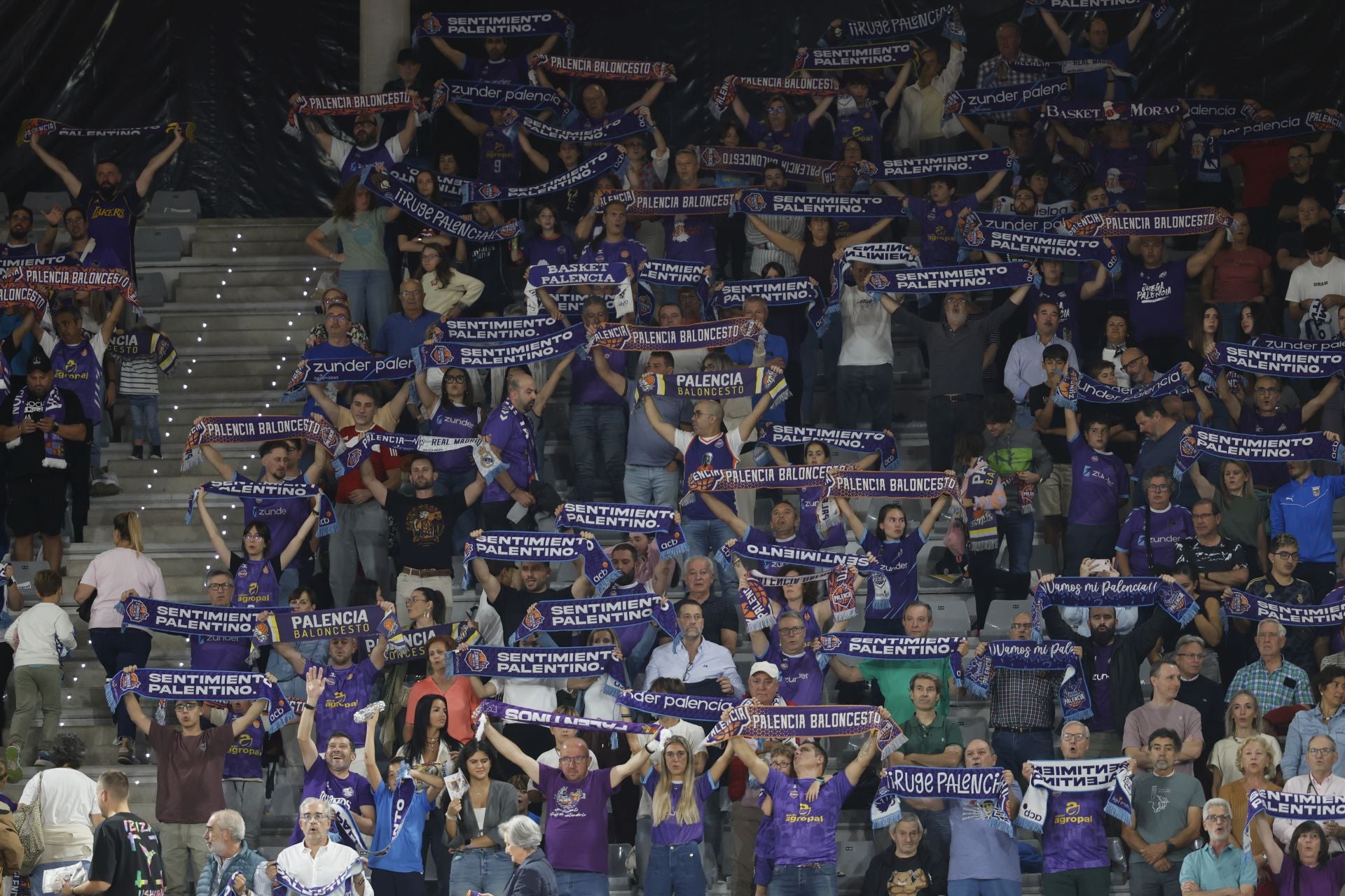 Búscate en las gradas del Súper Agropal Palencia-Cartagena