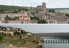 Vista general de Sepúlveda y Maderuelo.