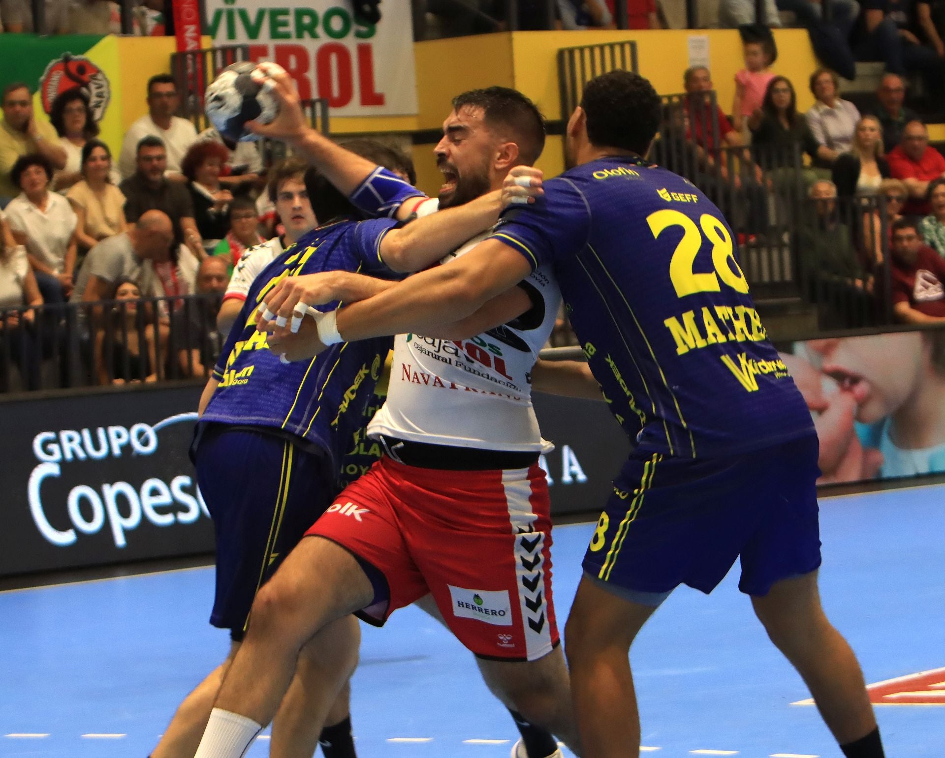 Fotografías de la derrota del Nava frente al Bidasoa Irún