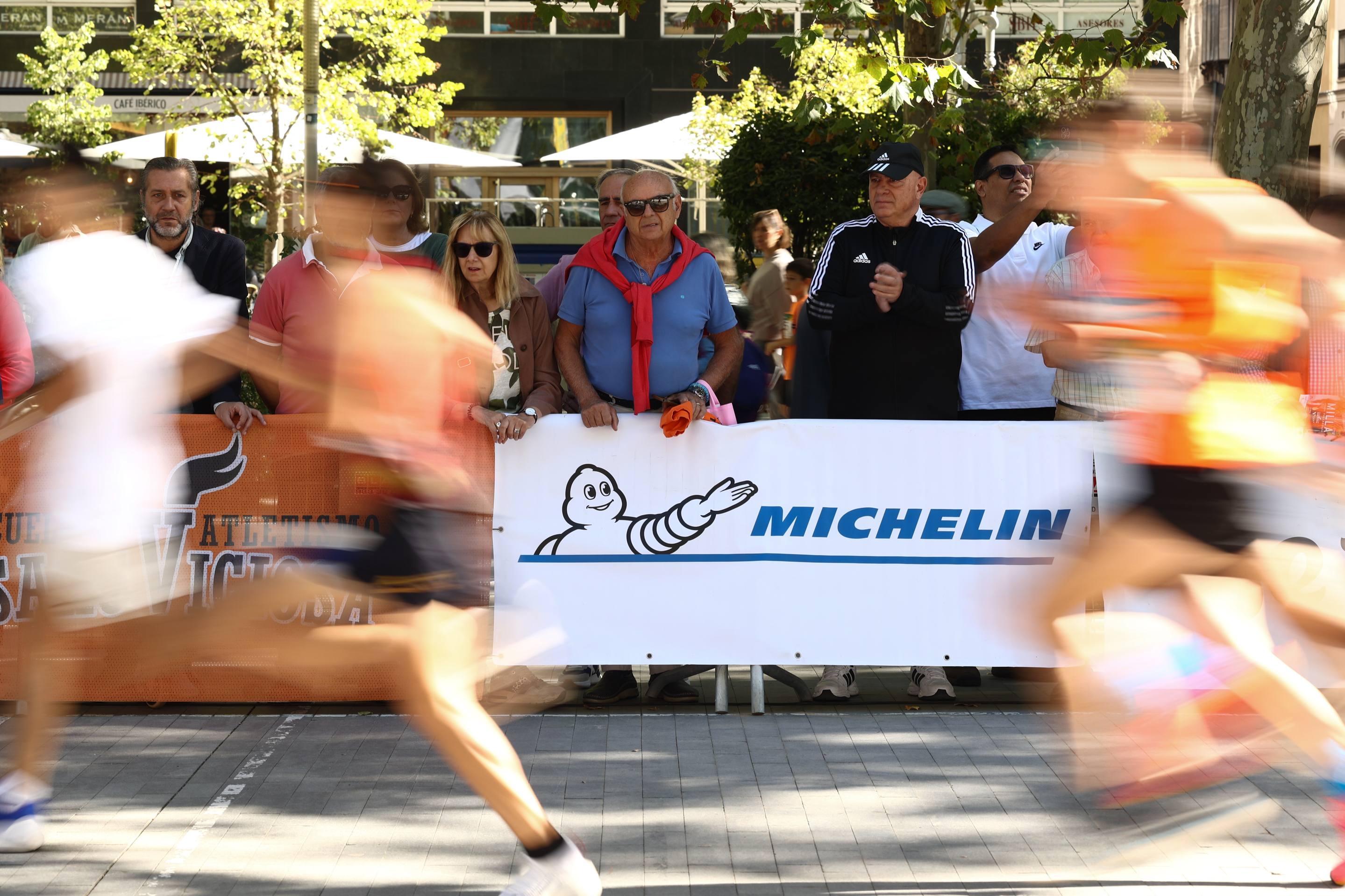 Carlos Sáez y Maria Viciosa, vencedores de la XIX Milla Urbana de Valladolid
