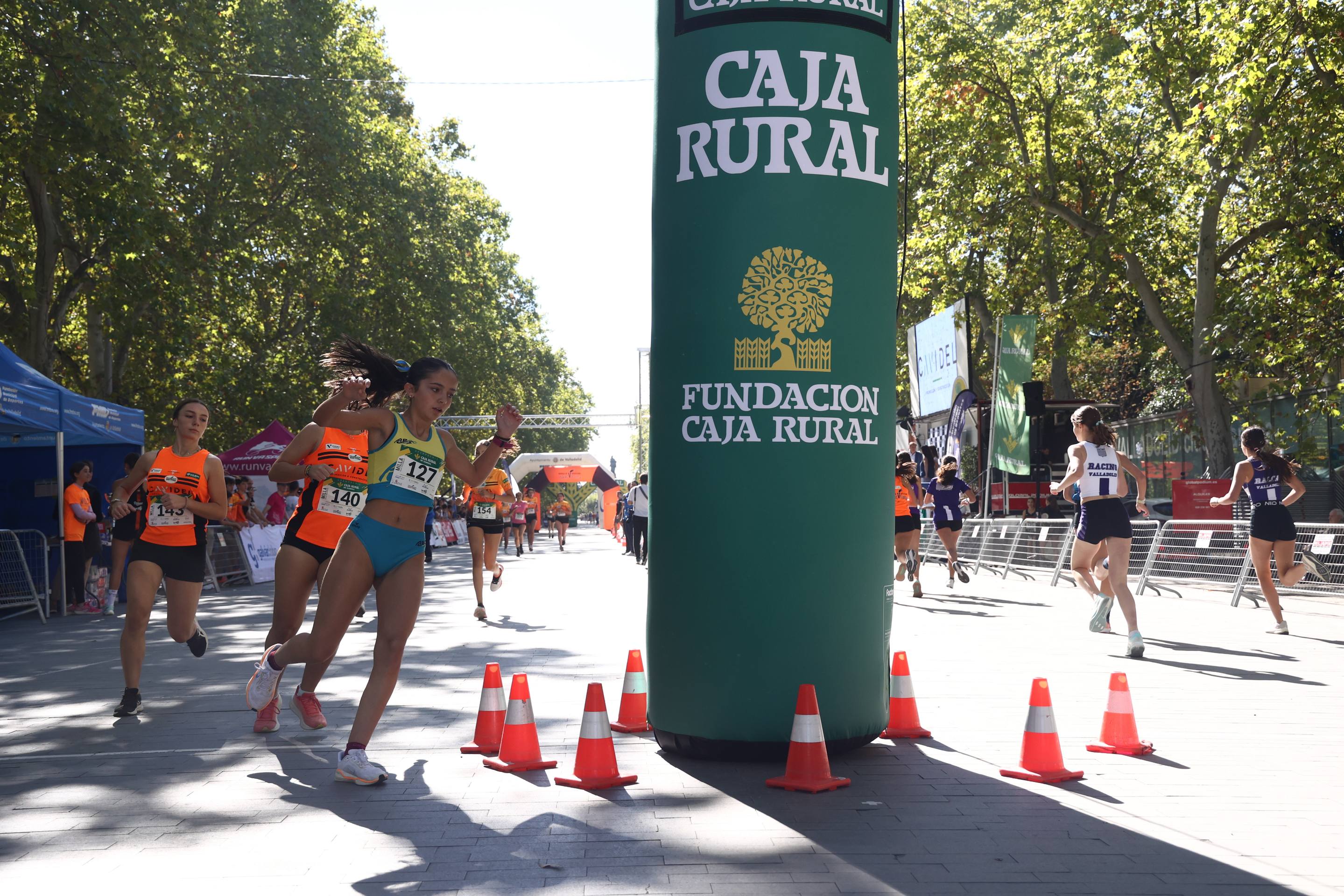Carlos Sáez y Maria Viciosa, vencedores de la XIX Milla Urbana de Valladolid
