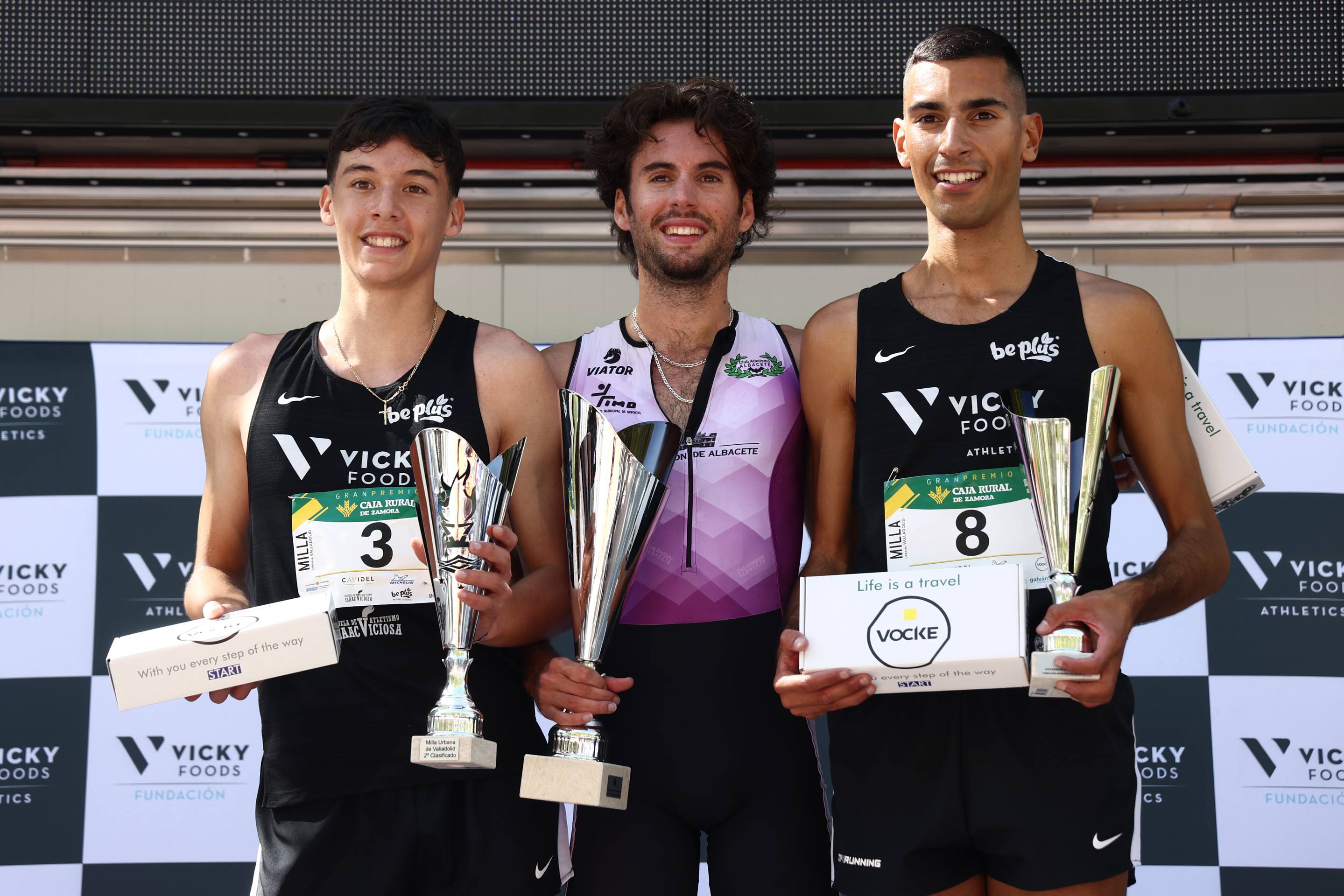 Carlos Sáez y Maria Viciosa, vencedores de la XIX Milla Urbana de Valladolid
