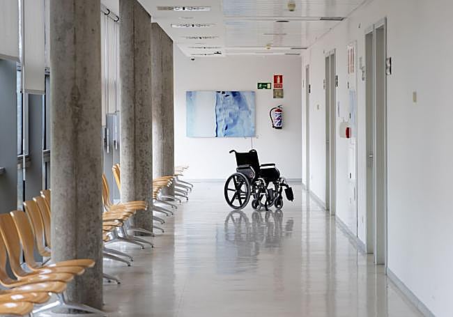 Área de consultas del Hospital Universitario Río Hortega.