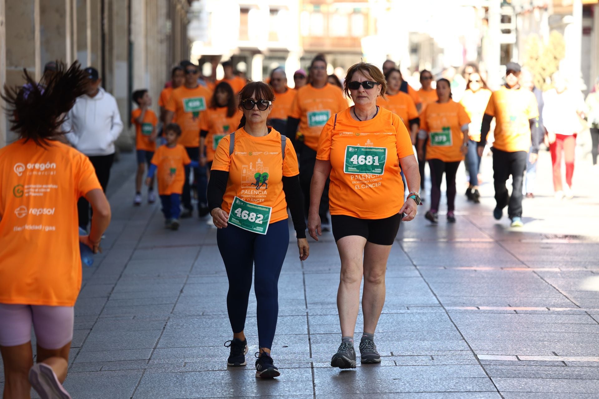 Las imágenes de la carrera contra el cáncer de Palencia