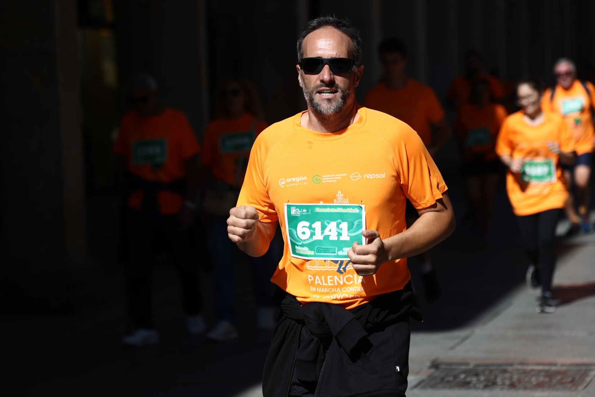 Las imágenes de la carrera contra el cáncer de Palencia