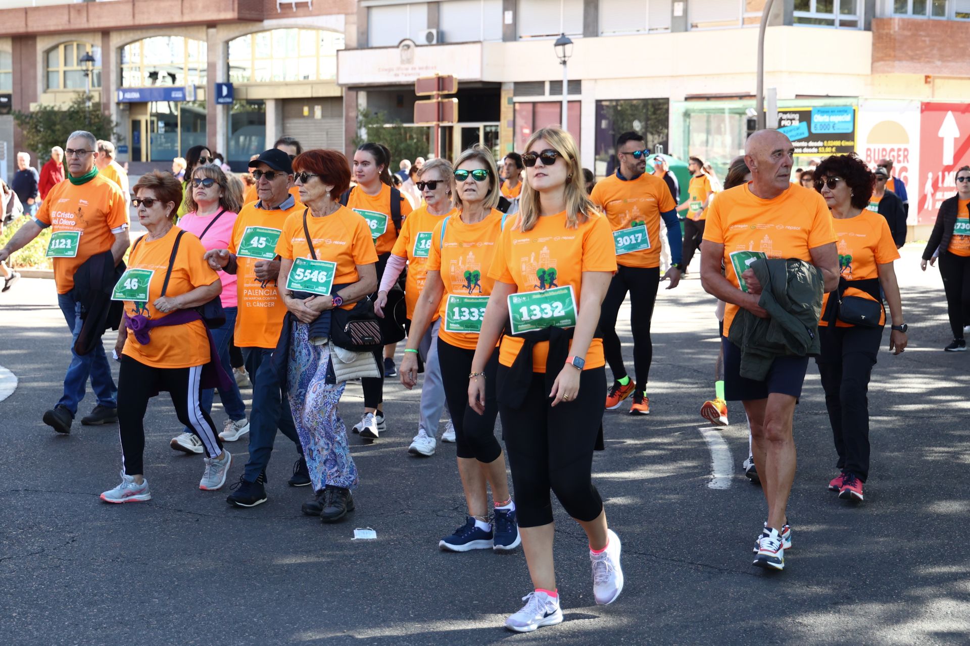 Las imágenes de la carrera contra el cáncer de Palencia