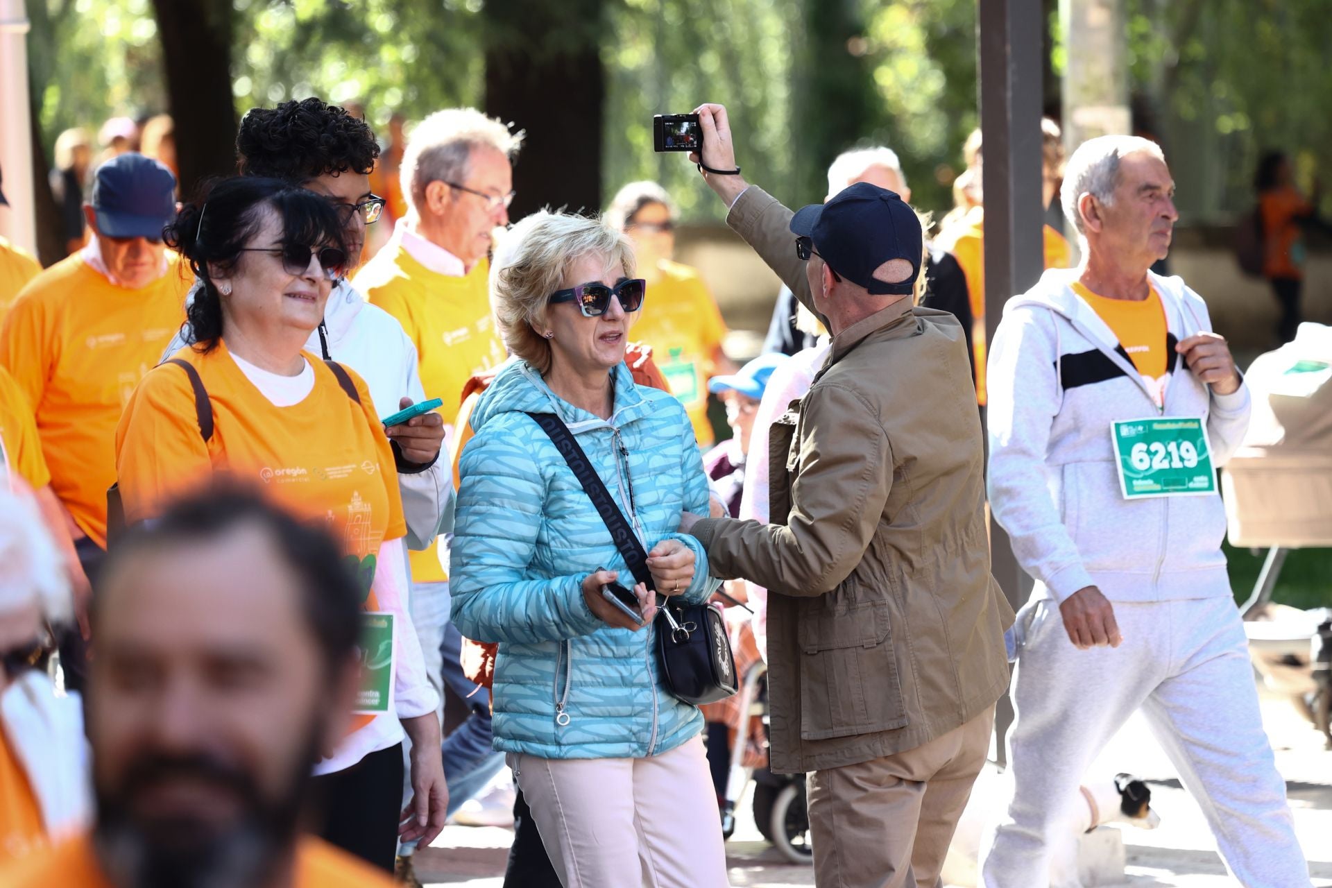Las imágenes de la carrera contra el cáncer de Palencia