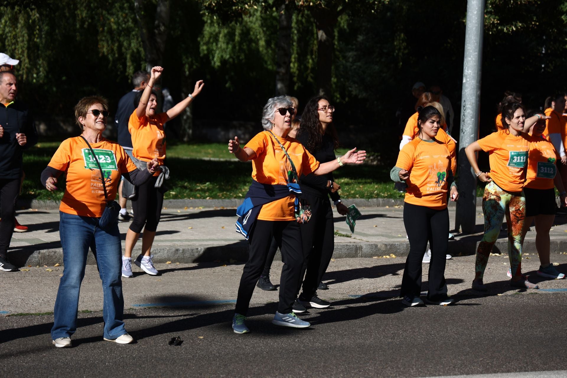 Las imágenes de la carrera contra el cáncer de Palencia