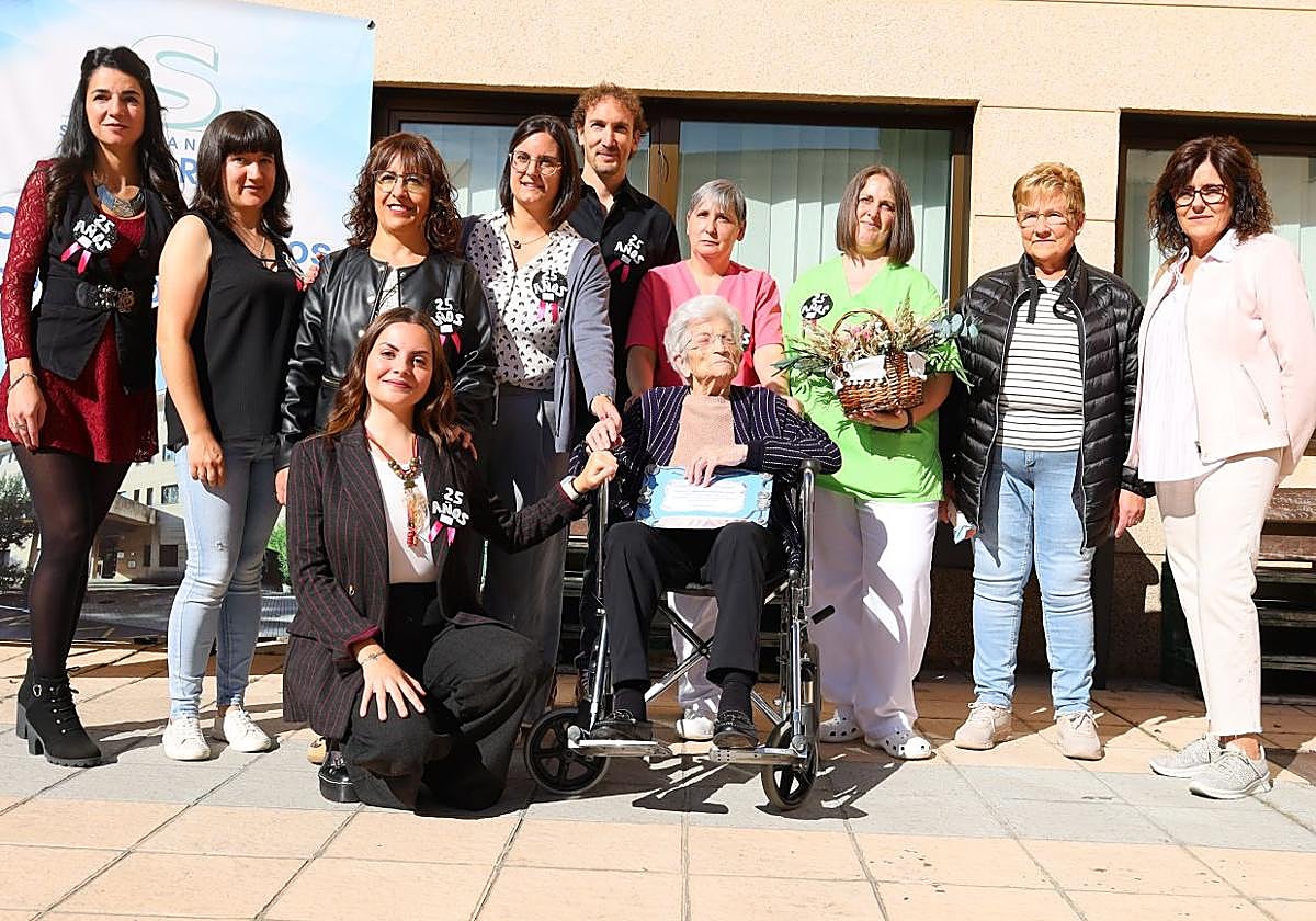 Así fue la celebración en el Centro Sociosanitario de Guardo