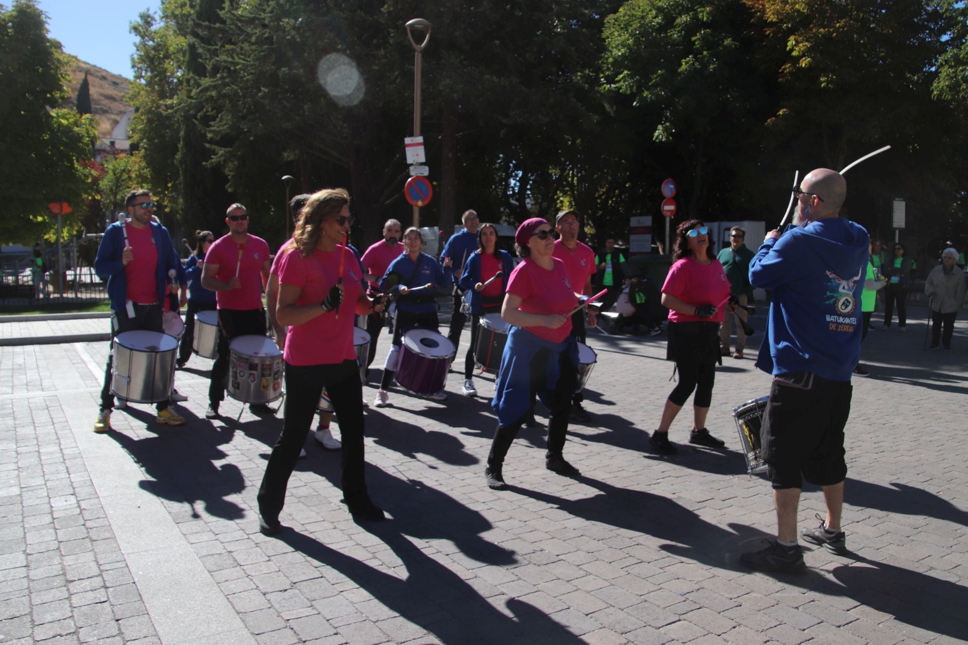 Fotografías de la marcha contra el cáncer en Cuéllar
