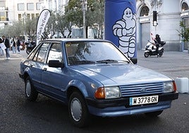 Vehículo participante en la XII edición del Valladolid Motor Vintage