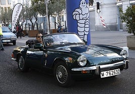 Vehículo participante en el Valladolid Motor Vintage