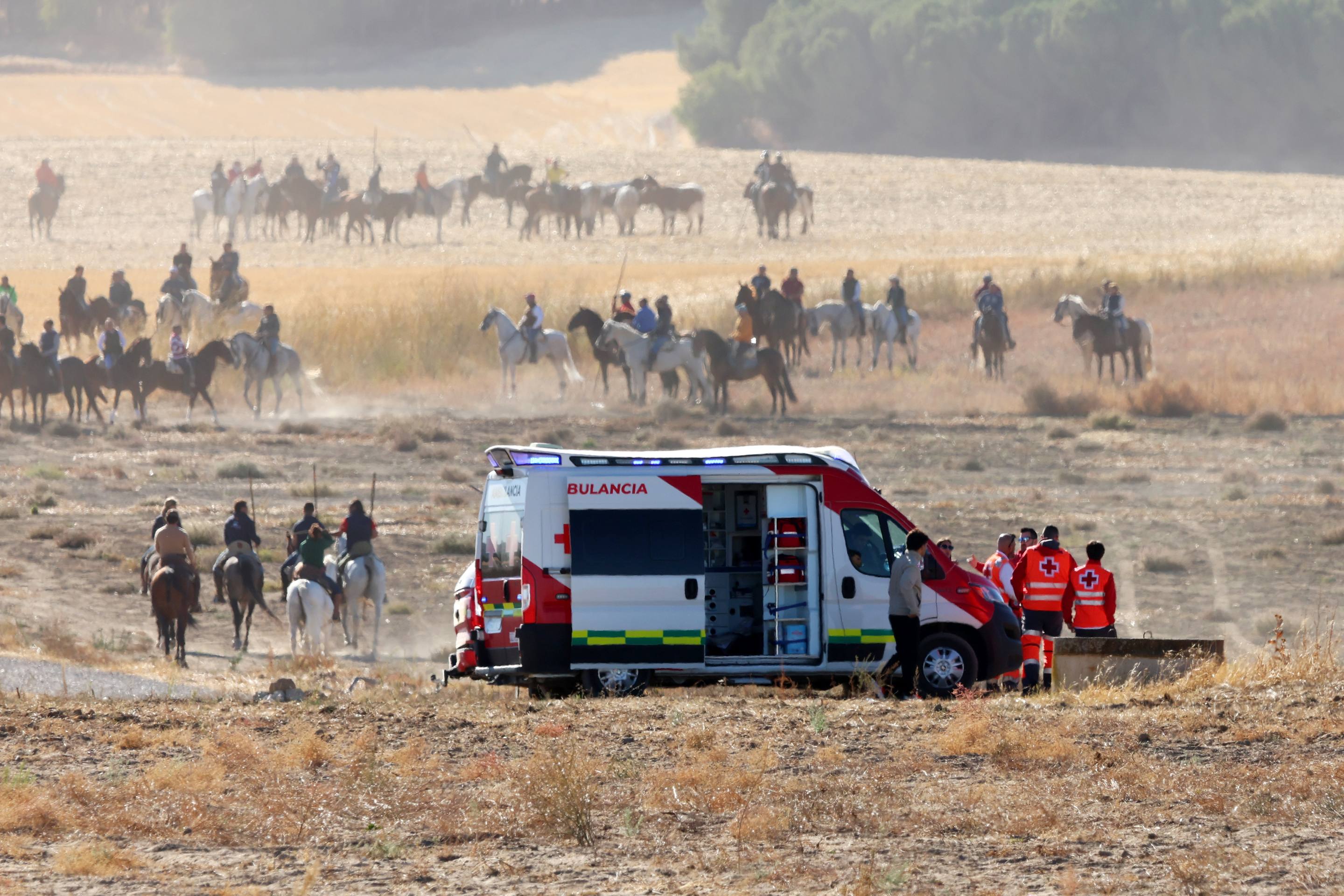 El encierro de este domingo en Mojados, en imágenes