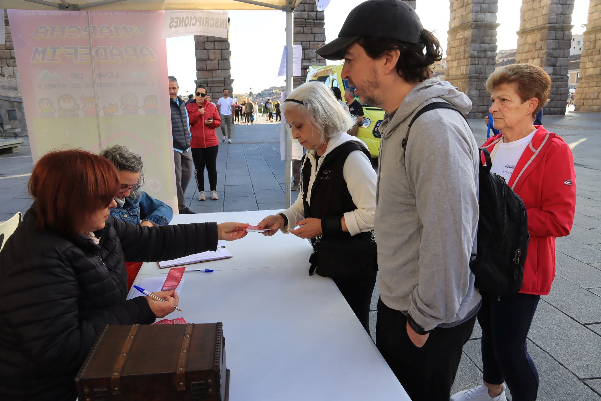 La marcha Apadefim en Segovia, en imágenes