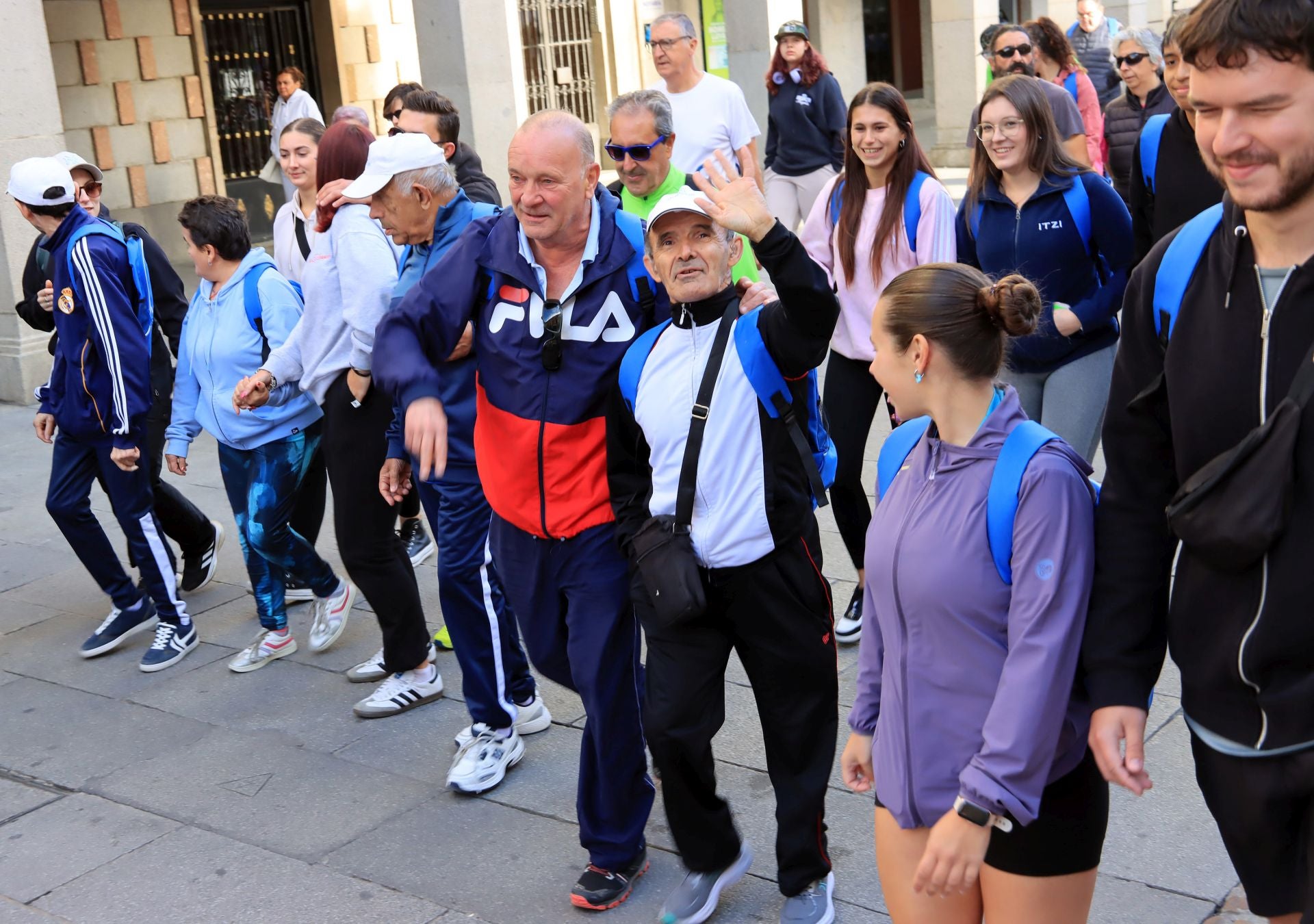 La marcha Apadefim en Segovia, en imágenes