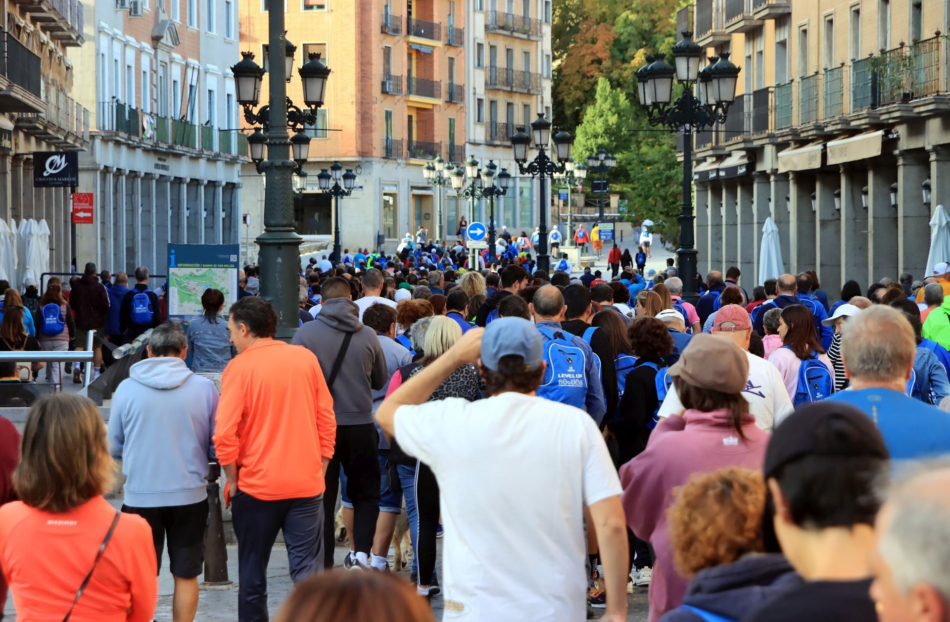 La marcha Apadefim en Segovia, en imágenes