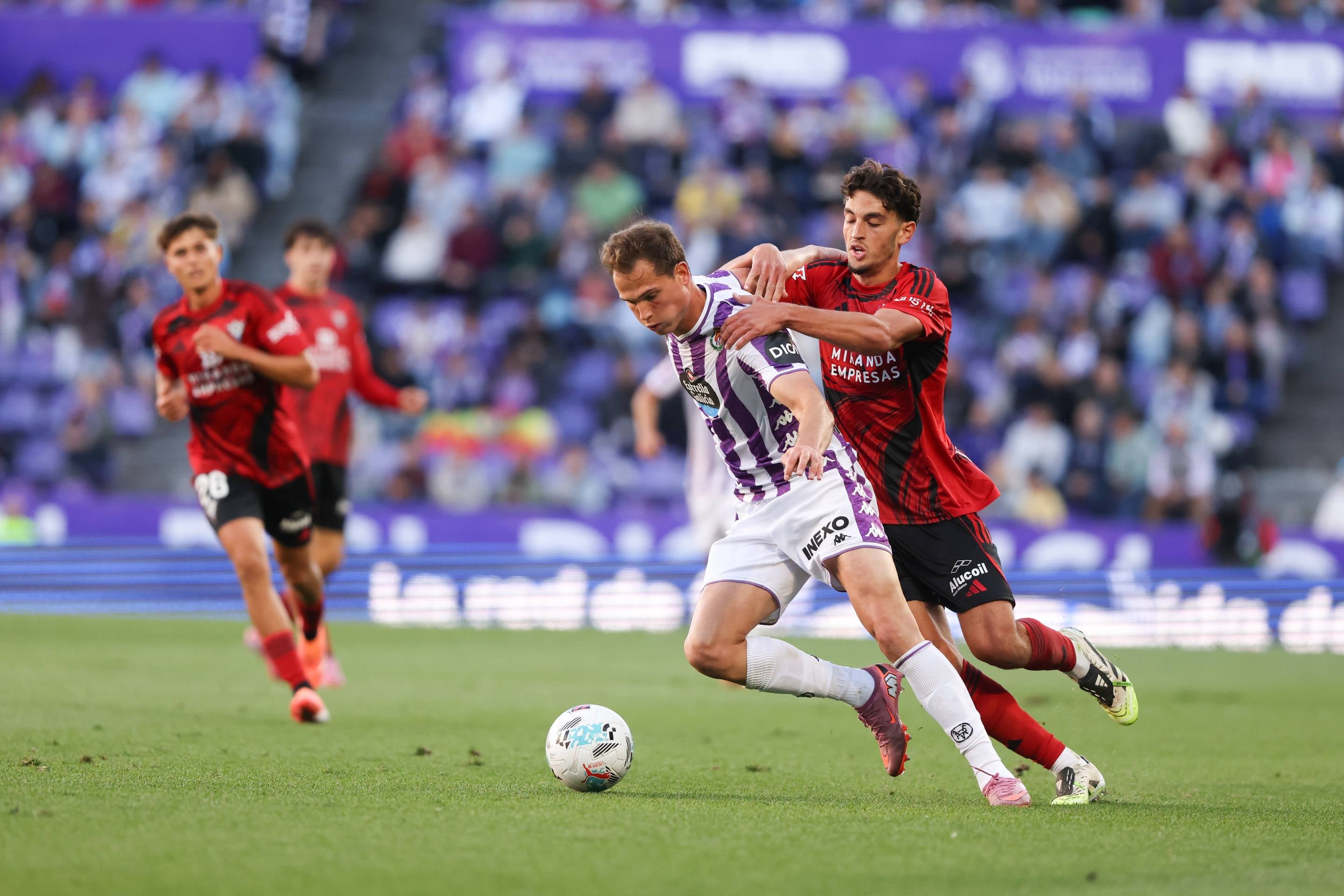 Las imágenes del empate del Real Valladolid-Mirandés