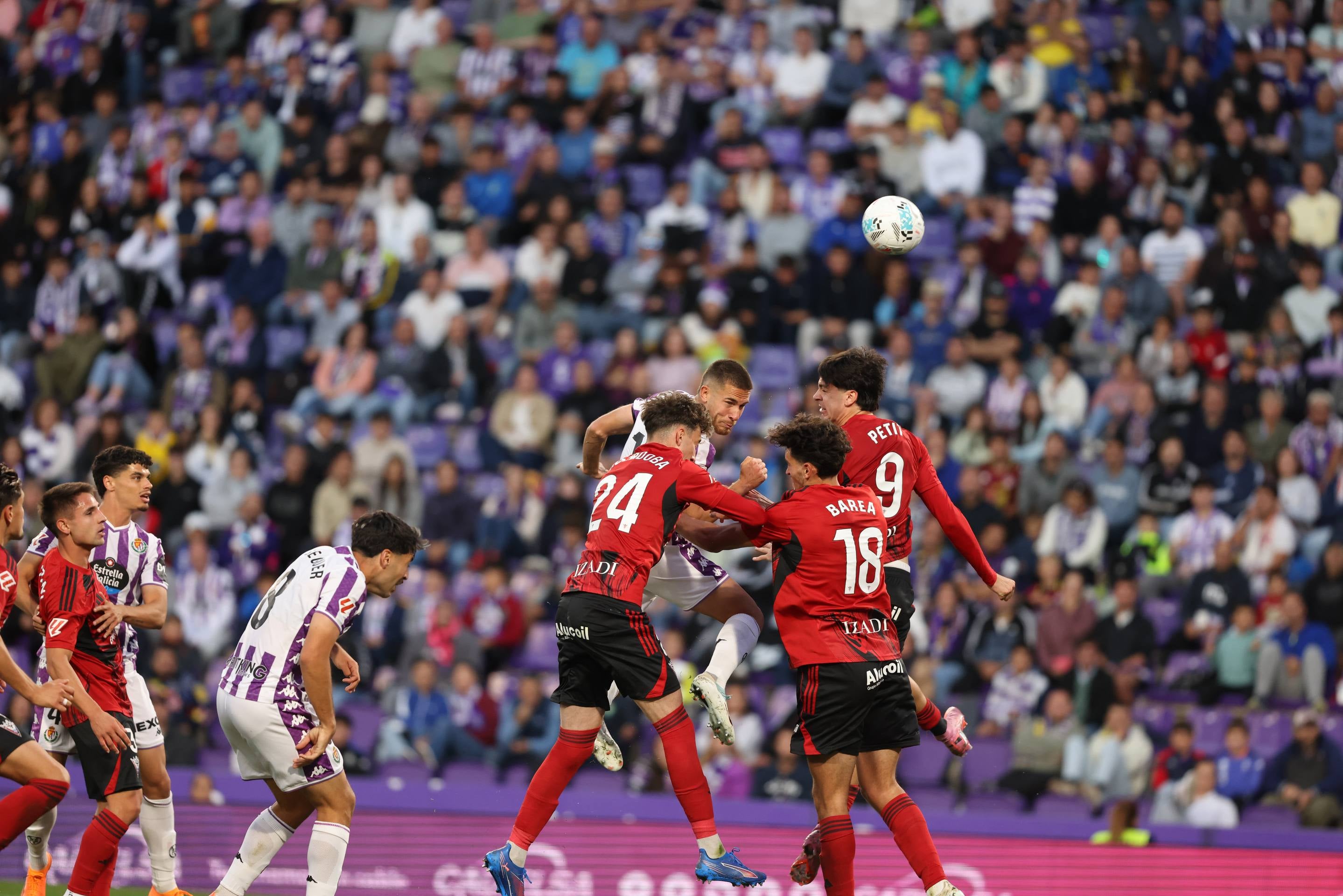 Las imágenes del empate del Real Valladolid-Mirandés