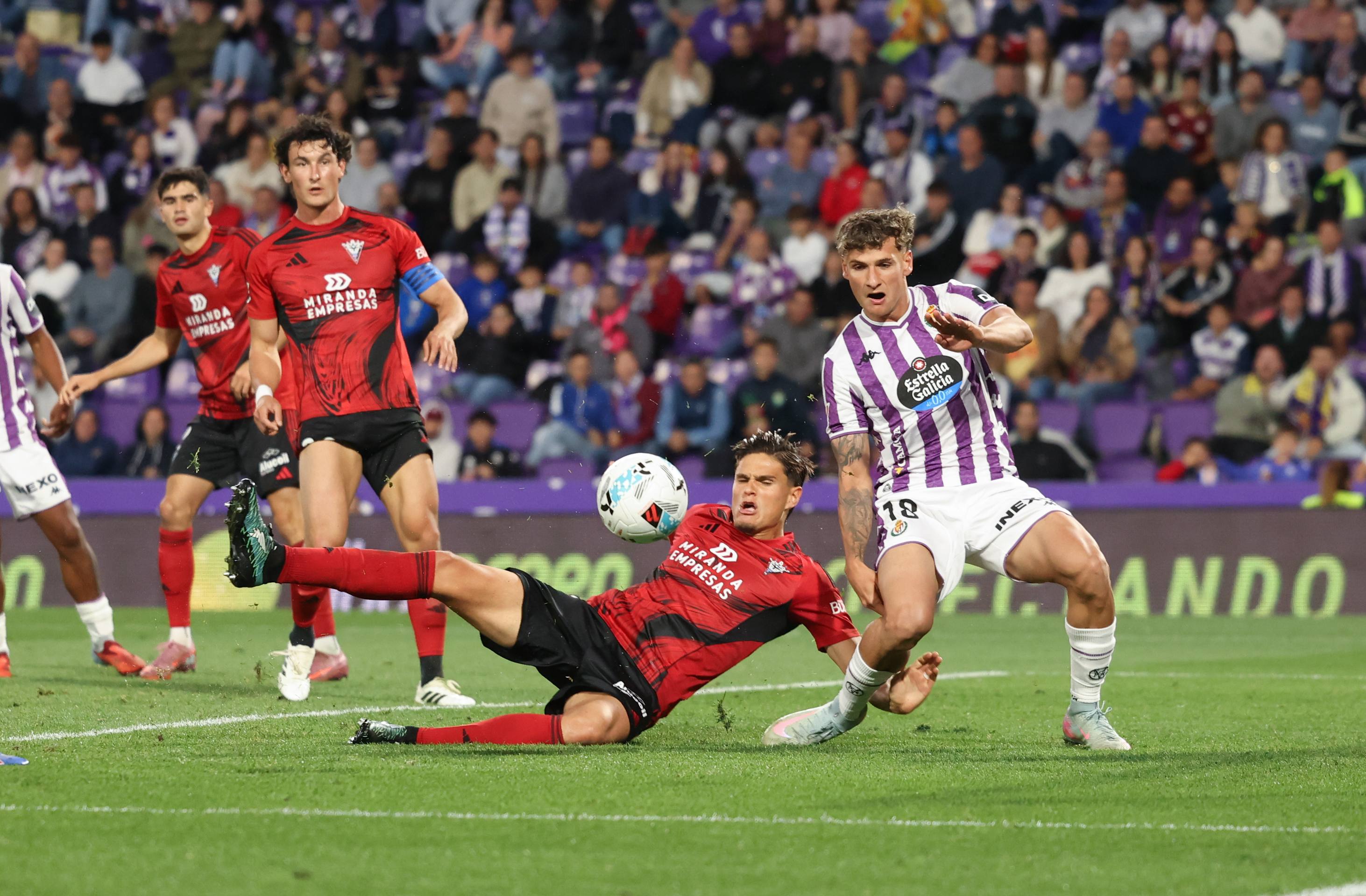 Las imágenes del empate del Real Valladolid-Mirandés