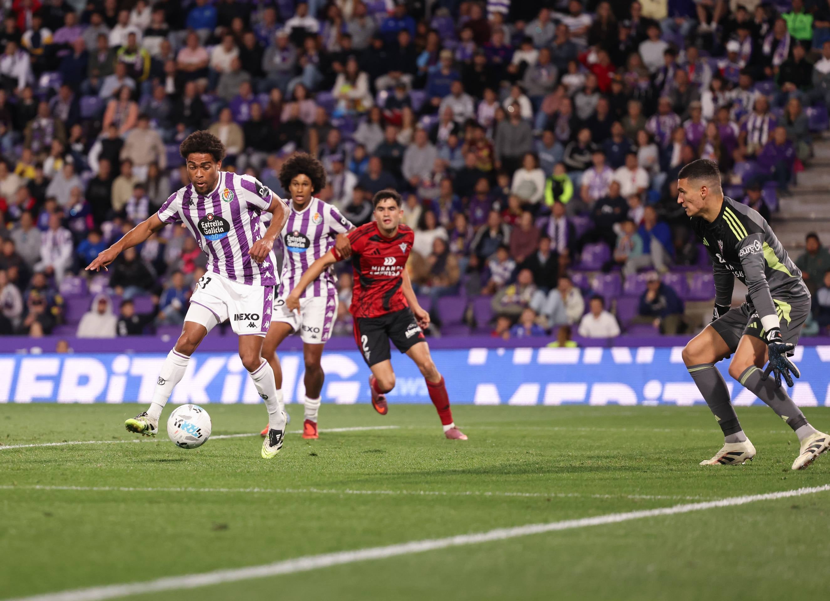 Las imágenes del empate del Real Valladolid-Mirandés