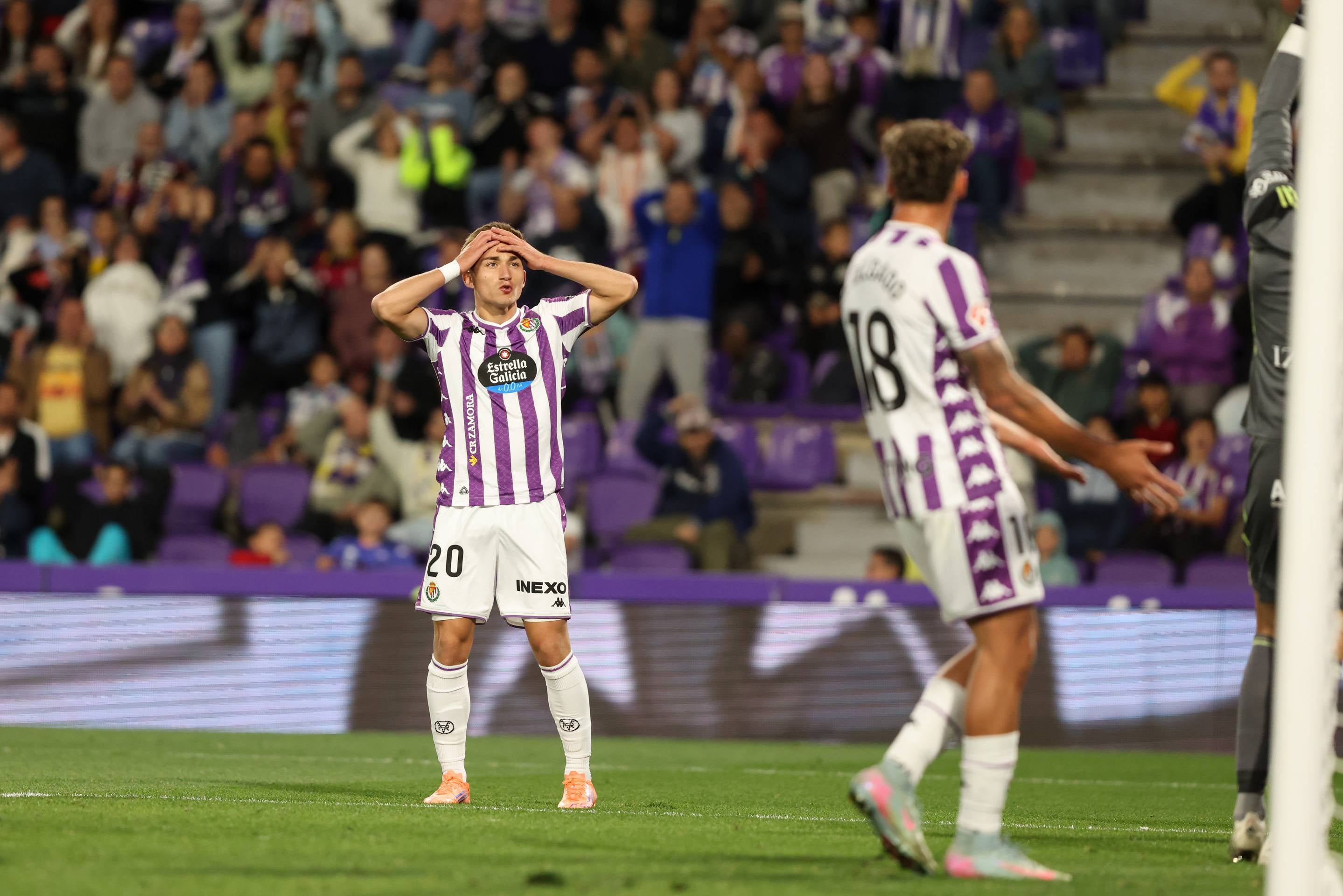Las imágenes del empate del Real Valladolid-Mirandés