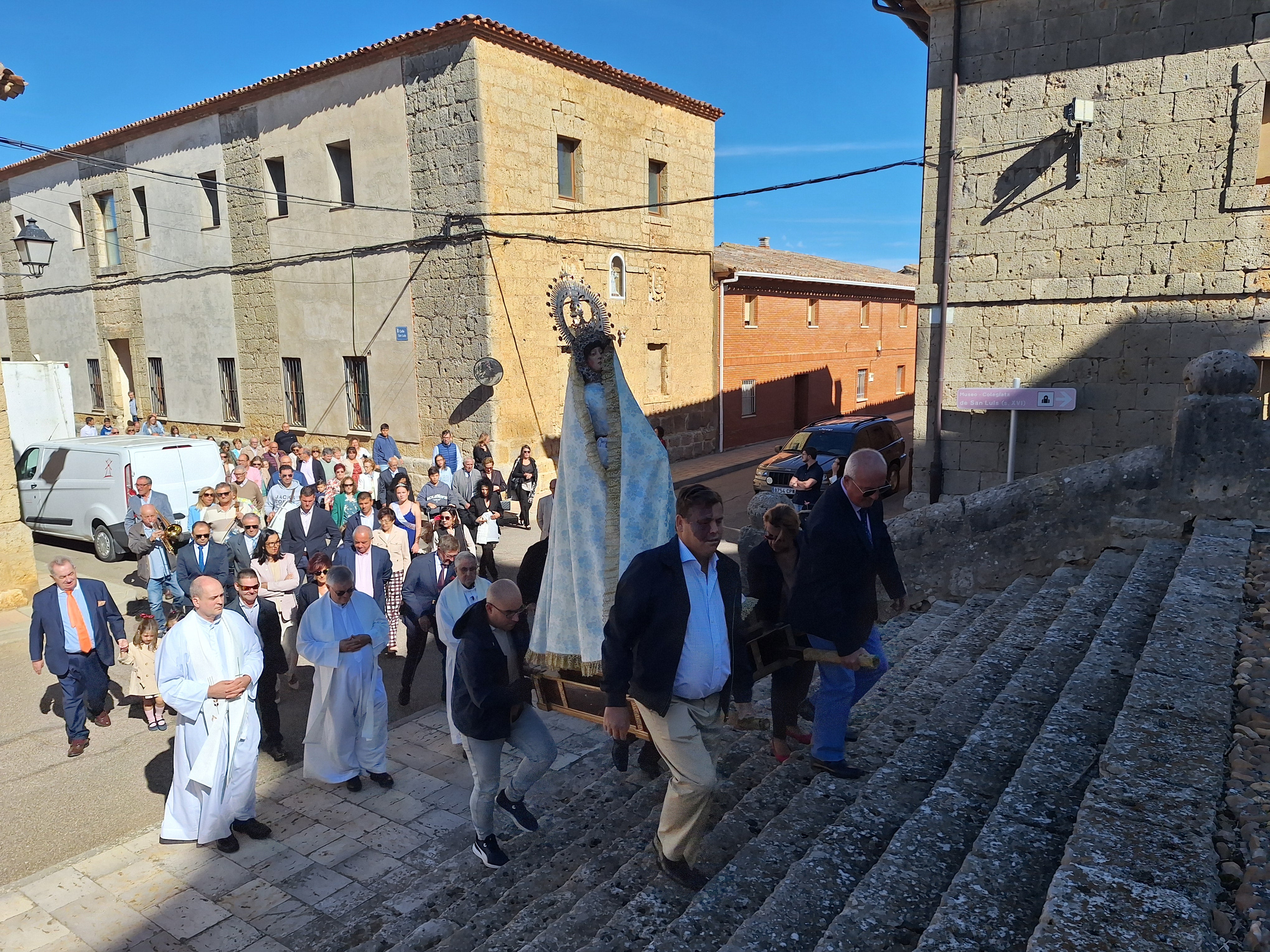 Villagarcía de Campos recueda a su vecina más insigne, doña Magdalena de Ulloa