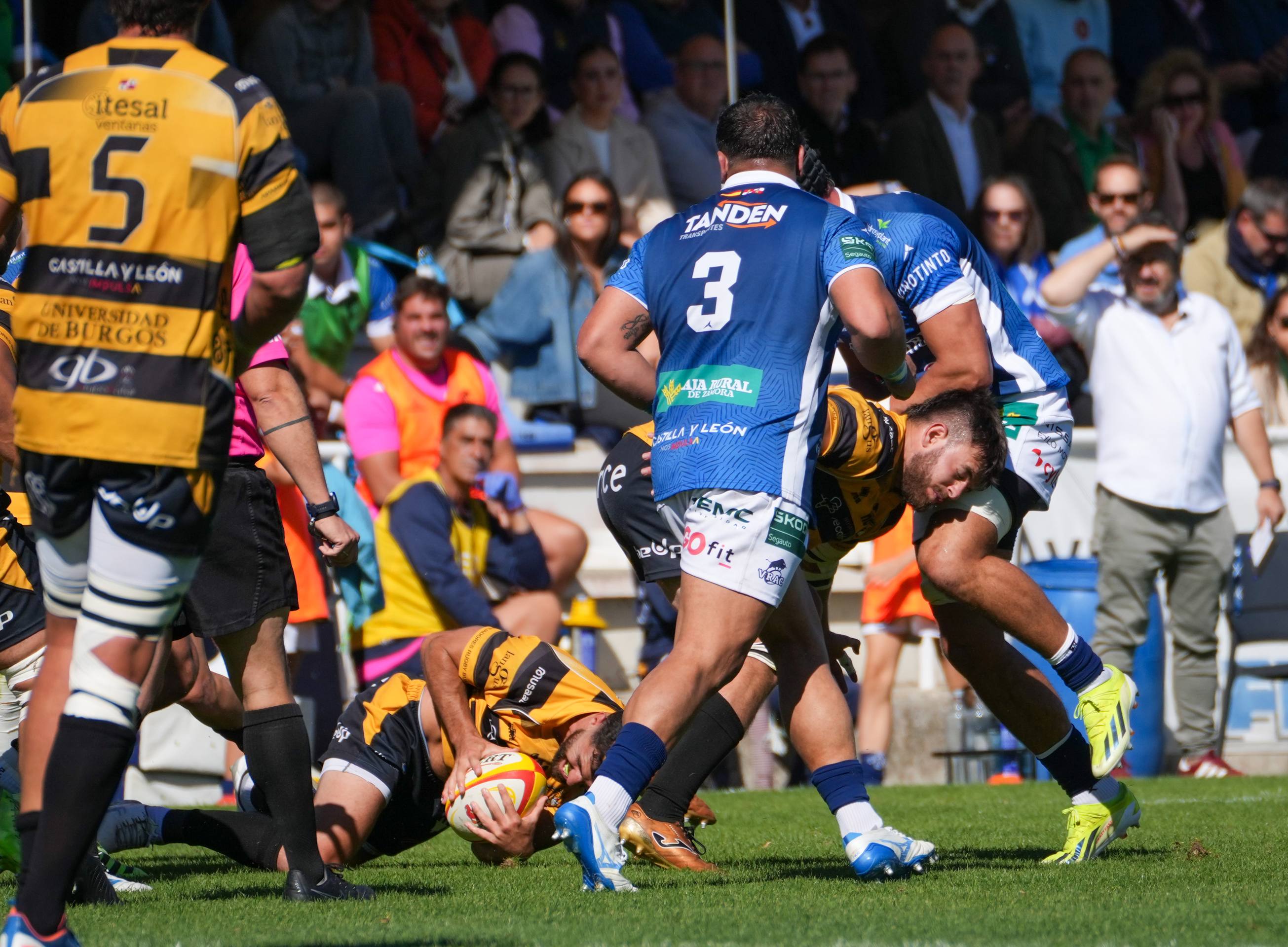 Las imágenes de la derrota del VRAC ante Burgos