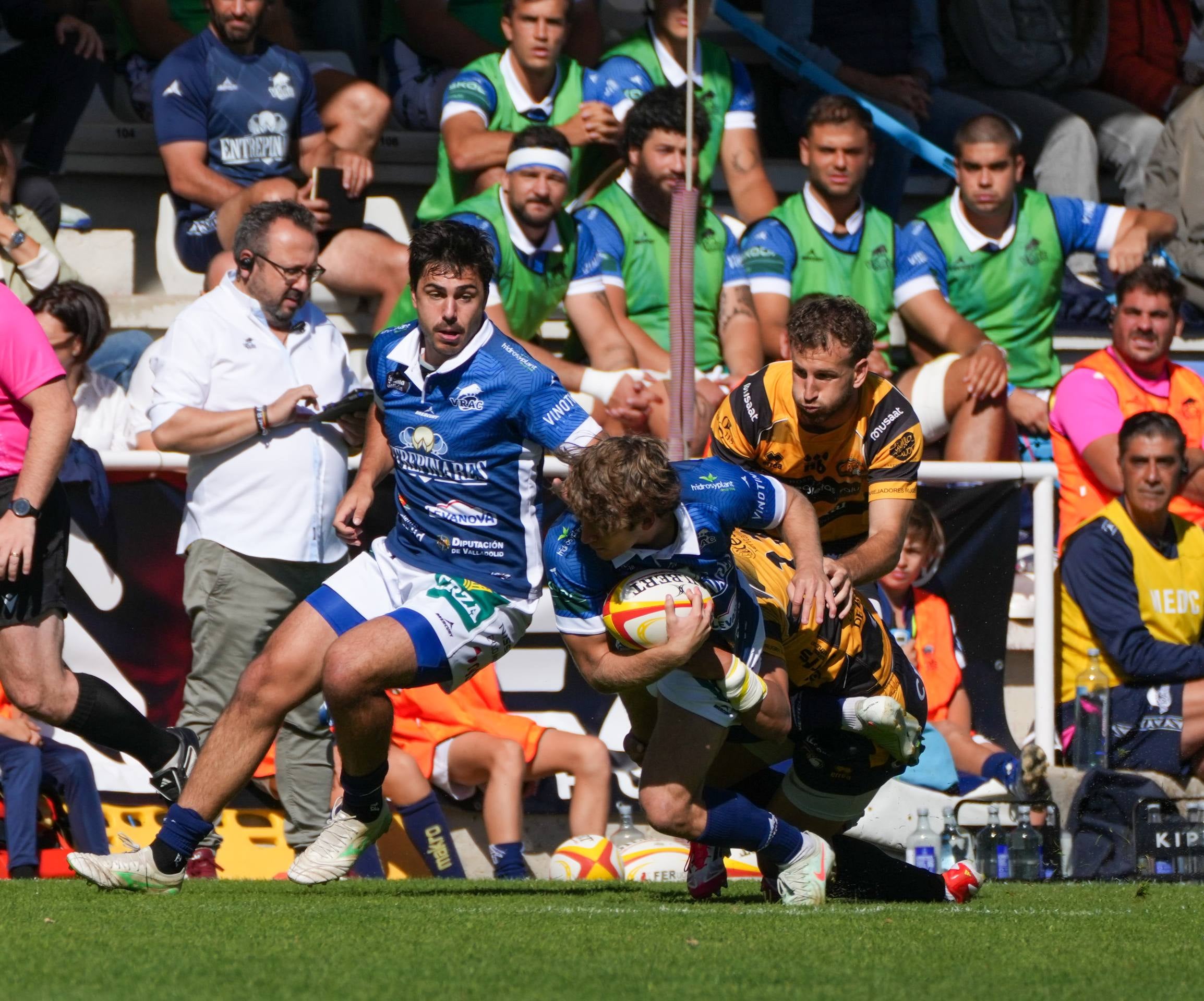 Las imágenes de la derrota del VRAC ante Burgos