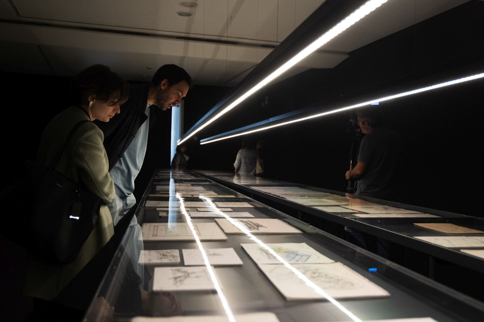 Las imágenes de la exposición sobre la prehistoria de la arquitectura en el Patio Herreriano