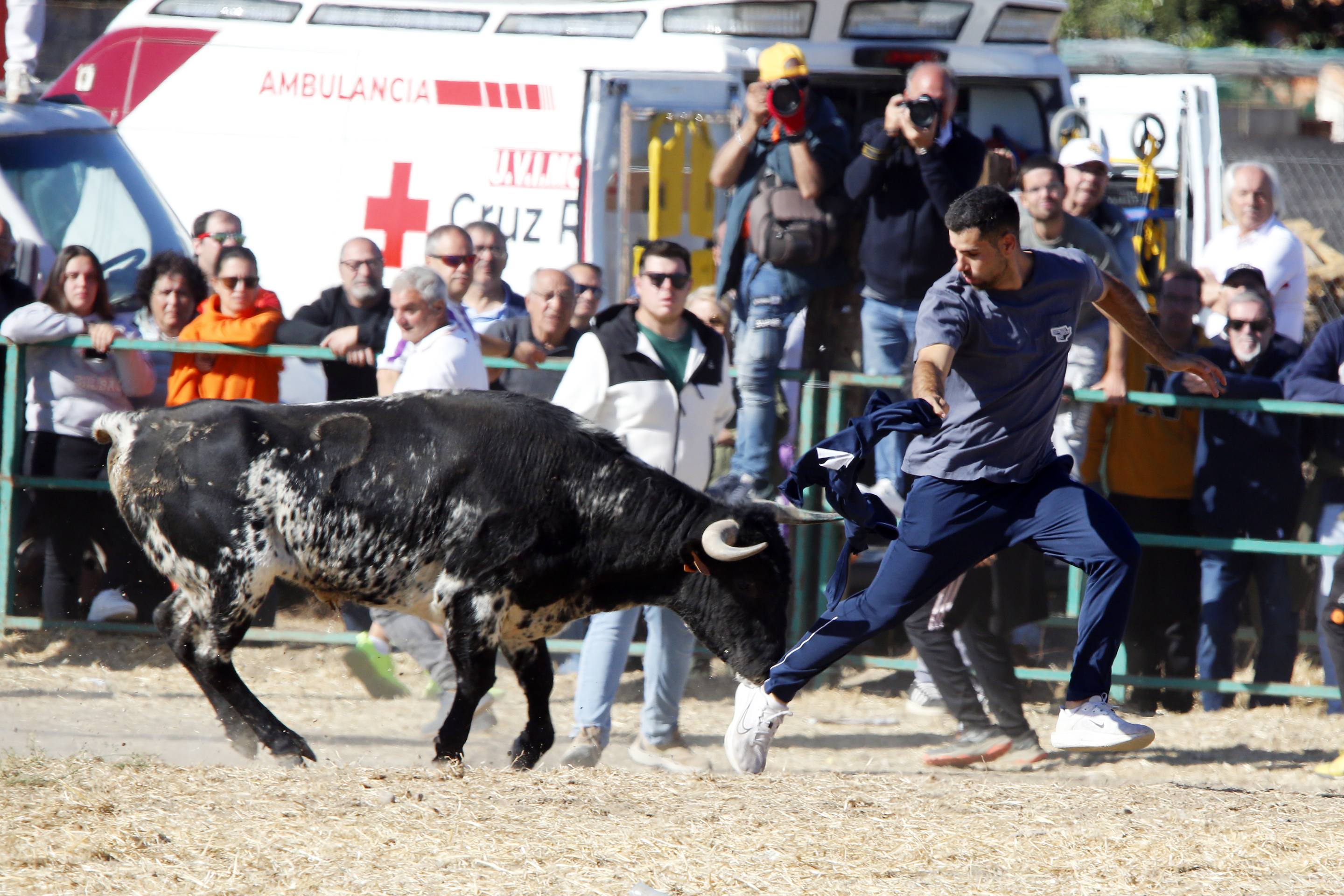 El último encierro mixto de las fiestas de Mojados 2025, en imágenes