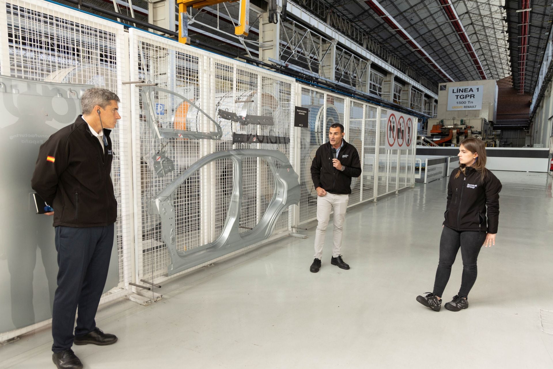 Las imágenes del 60 aniversario de la planta de Carrocerías de Renault en Valladolid