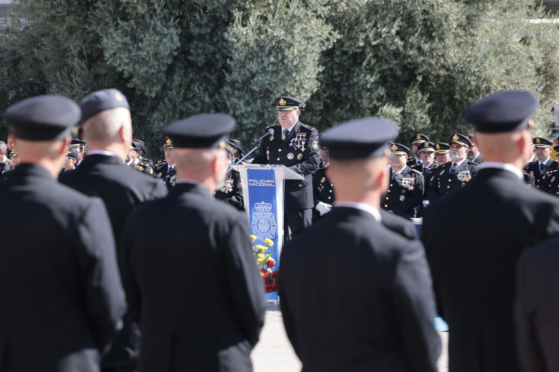 Las imágenes del acto de homenaje en el día de la Policía Nacional de Castilla y León