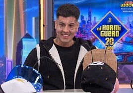 El rapero argentino Duki, en 'El Hormiguero'.