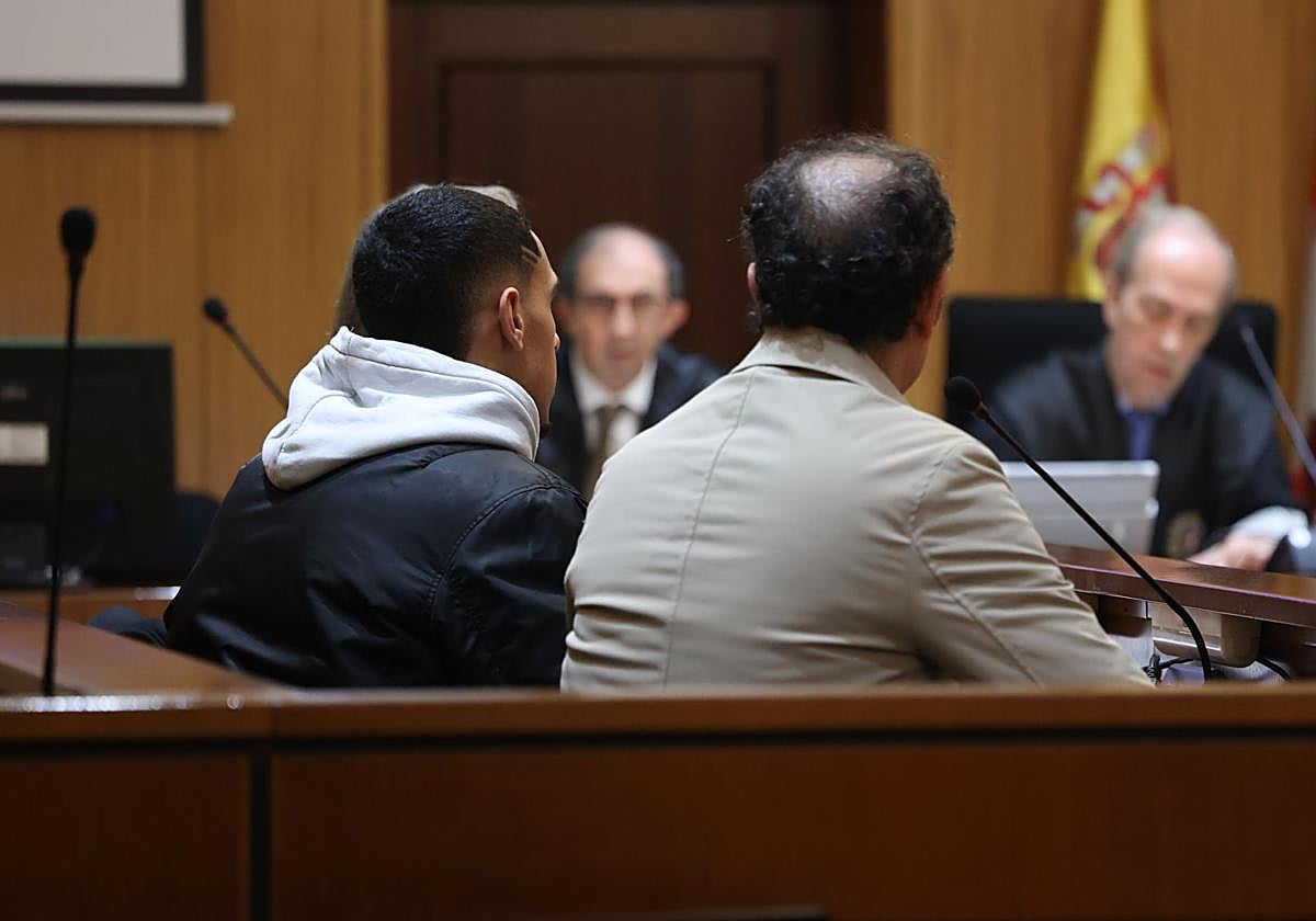 El condenado durante el juicio en la Audiencia de Valladolid en noviembre del año pasado.