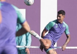 Marcos André controla de espuela el pasado martes en los Anexos.